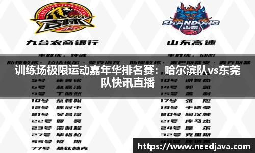 训练场极限运动嘉年华排名赛：哈尔滨队vs东莞队快讯直播