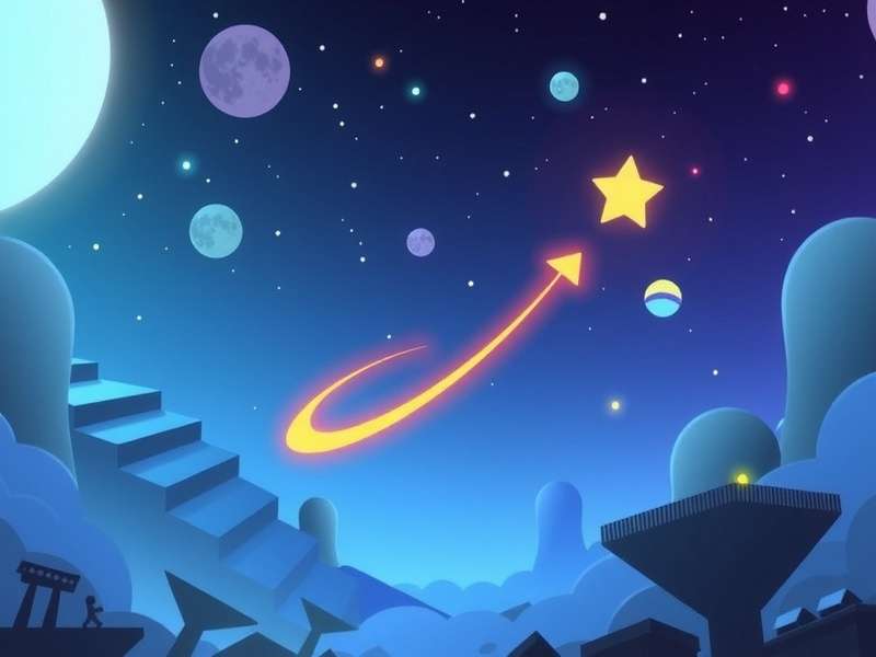 Colorful puzzle game interface on a mobile phone